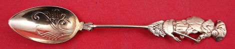 Coffee Spoon GW  boy w/ goose  5